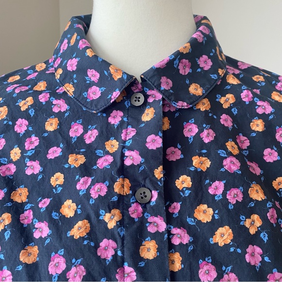 No. 6 Store floral puff sleeve button down shirt - Picture 6 of 6